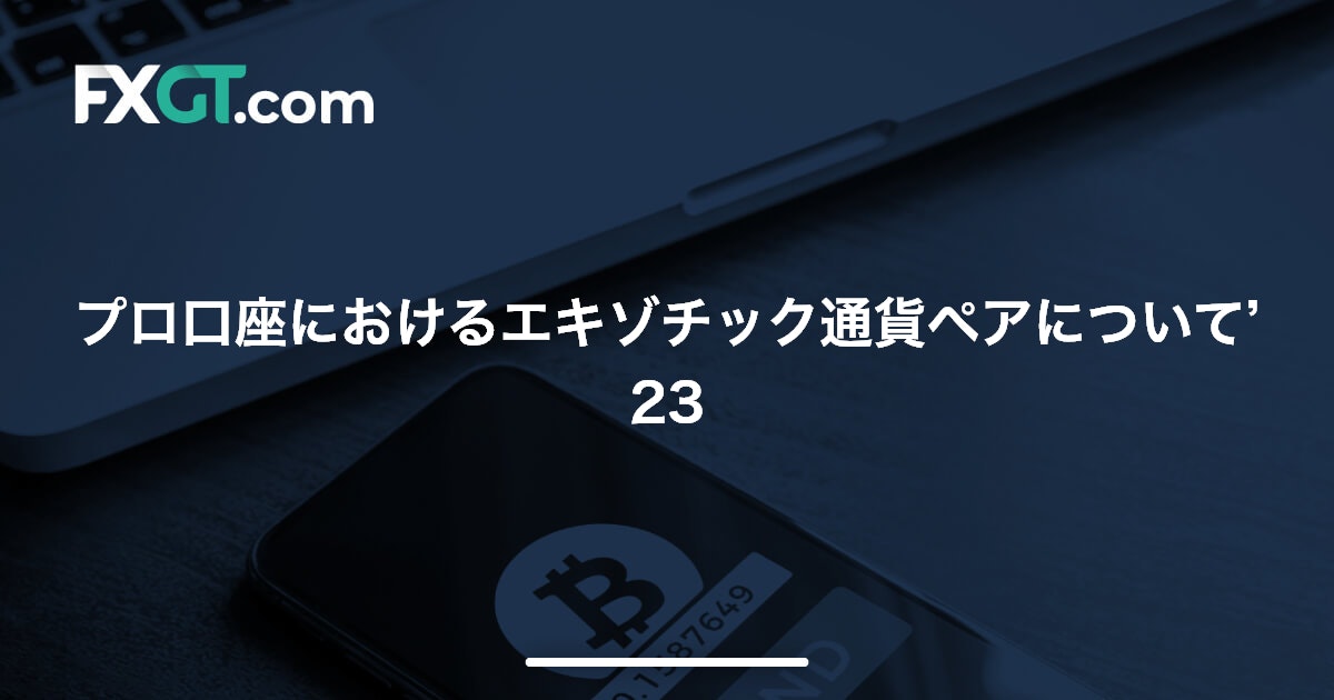 プロ口座におけるエキゾチック通貨ペアについて’23